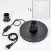 Koyoto table lamp 25 cm black, 1-light source