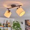 Bassagoda ceiling light black, 2-light sources