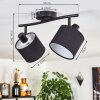 Bassagoda ceiling light black, 2-light sources