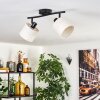 Bassagoda ceiling light black, 2-light sources