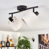 Bassagoda ceiling light black, 2-light sources