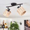 Cavaca ceiling light black, 2-light sources