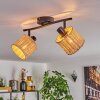 Cavaca ceiling light black, 2-light sources