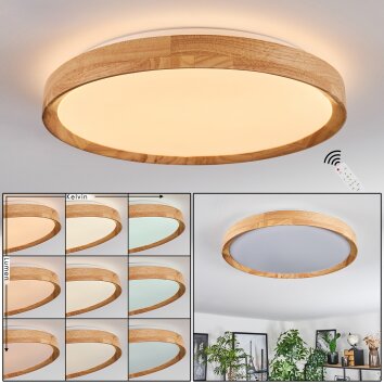 Sofo ceiling light LED white, 1-light source, Remote control