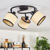 Chellas ceiling light black, 3-light sources