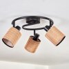 Kinnared ceiling light black, 3-light sources