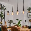 Vevino pendant light black, 4-light sources