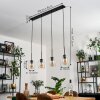 Vevino pendant light black, 4-light sources