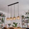 Lauden pendant light black, 4-light sources