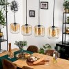 Lauden pendant light black, 4-light sources