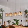 Lauden pendant light black, 4-light sources