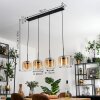 Lauden pendant light black, 4-light sources