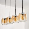 Lauden pendant light black, 4-light sources