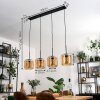 Lauden pendant light black, 4-light sources