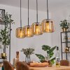 Lauden pendant light black, 4-light sources