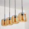 Lauden pendant light black, 4-light sources