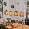 Lauden pendant light black, 4-light sources