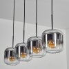 Lauden pendant light black, 4-light sources