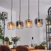 Lauden pendant light black, 4-light sources