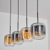 Lauden pendant light black, 4-light sources