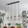 Lauden pendant light black, 4-light sources