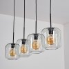 Lauden pendant light black, 4-light sources