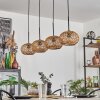 Mulstrand pendant light black, 4-light sources