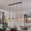 Koyoto pendant light black, 4-light sources