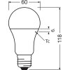 Osram lights E27 LED 13 Watt neutral white 1521 Lumen