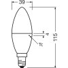 Osram lights E14 LED 7.5 Watt warm-white 806 Lumen