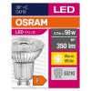 Osram lights GU10 LED 4.3 Watt warm-white 350 Lumen