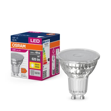 Osram lights GU10 LED 6.9 Watt warm-white 620 Lumen