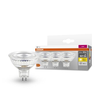 Osram lights LED 6.5 Watt warm-white 621 Lumen