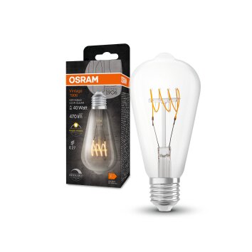 Osram lights E27 LED 4.8 Watt warm-white dimmable 470 Lumen