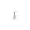 Osram lights E27 LED 8.8 Watt warm-white dimmable 806 Lumen