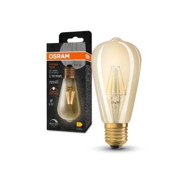 Osram lights E27 LED 6.5 Watt warm-white dimmable 725 Lumen