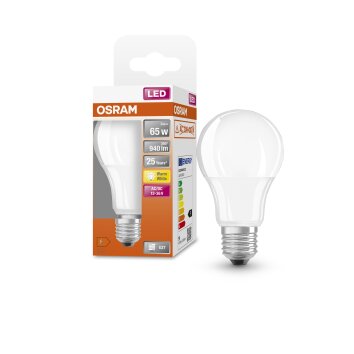 Osram lights E27 LED 9 Watt warm-white 940 Lumen