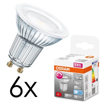 GU10 LED 7.9 Watt warm-white dimmable 650 Lumen