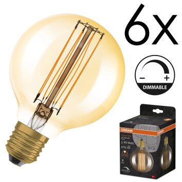 E27 LED 5.8 Watt warm-white dimmable 470 Lumen