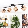 Granja ceiling light black, 4-light sources