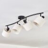 Granja ceiling light black, 4-light sources