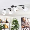 Granja ceiling light black, 4-light sources