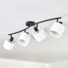 Granja ceiling light black, 4-light sources