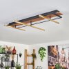 Cascada ceiling light LED brass, Ecru, black, 1-light source