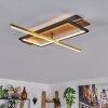 Cascada ceiling light LED brass, Ecru, black, 1-light source