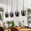 Vevino pendant light chrome, 4-light sources