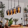 Vevino pendant light chrome, 4-light sources