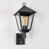 Anfei outdoor wall light black, 1-light source, Motion sensor