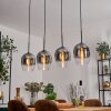 Vevino pendant light clear, Smoke-coloured, 4-light sources