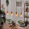 Parane pendant light Amber, clear, 4-light sources